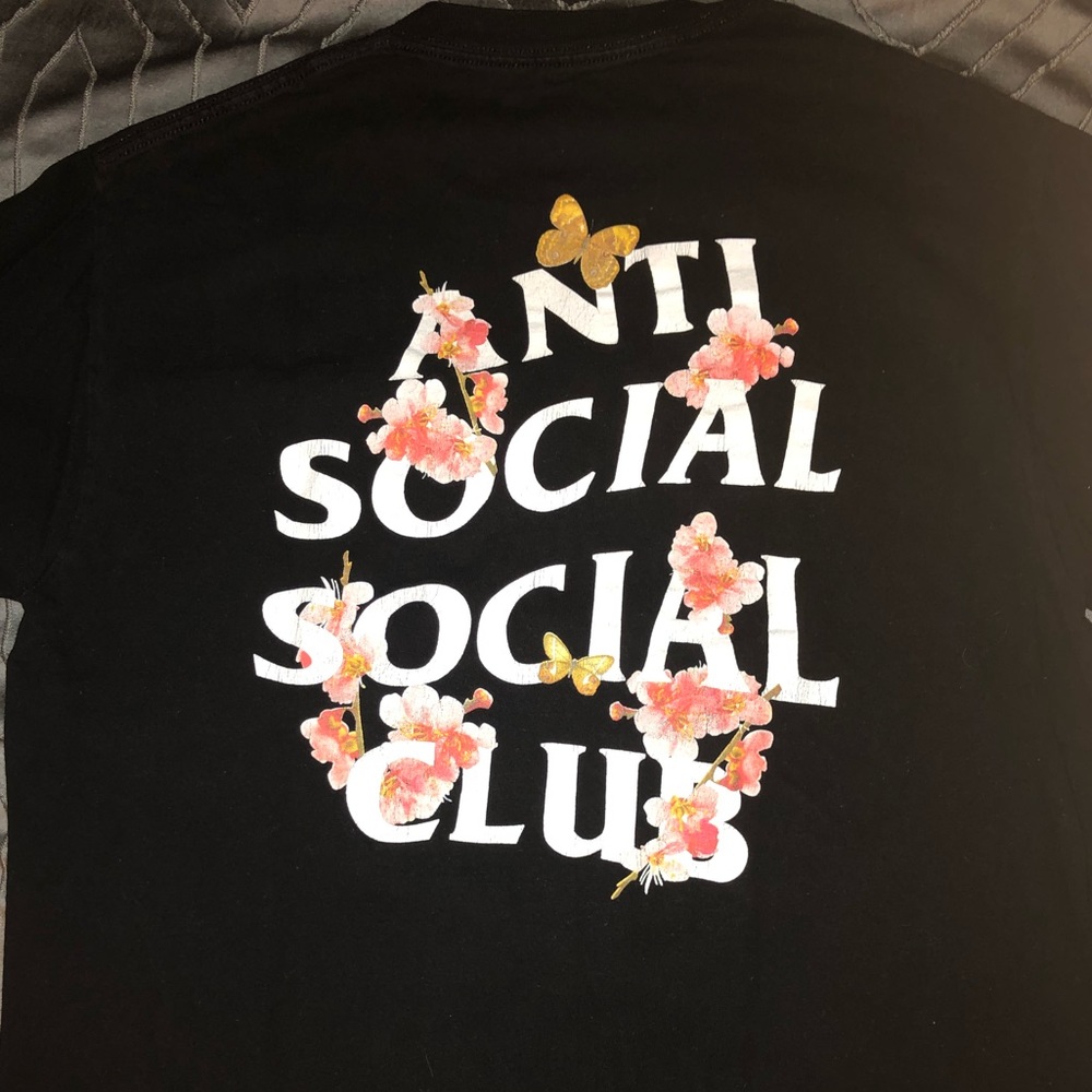 Anti social social club t shirt